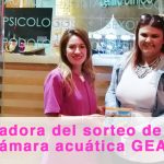 ganadora del sorteo de la Cámara acuática