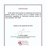 Colaboración con Universidad Complutense de Madrid