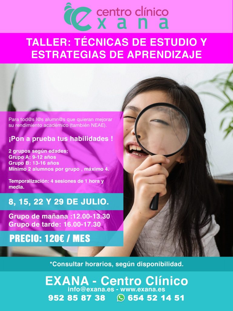 Taller Técnicas de Estudio