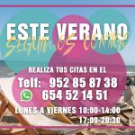 xana Centro Clínico en verano continuamos con nuestro horario habitual. Si lo necesitas te hacemos justificante de cita.